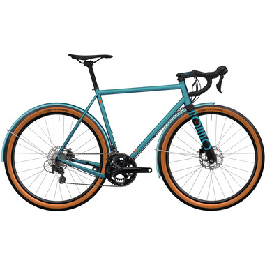 Bicicletta da Gravel RONDO RUUT MUTT ST AUDAX ROAD PLUS DISC Shimano 105 48/32 Denti Turchese/Nero 2020 0